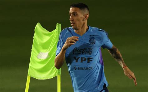 Ángel Di María se despide de su selección el domingo durante la Final