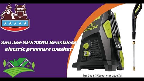 Sun Joe Spx3500 Electric Pressure Washer Youtube