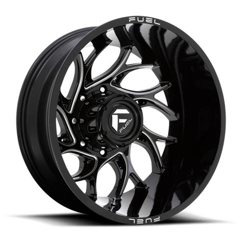 Fuel Dually Wheels Runner Dually Rear - D741 Wheels | California Wheels