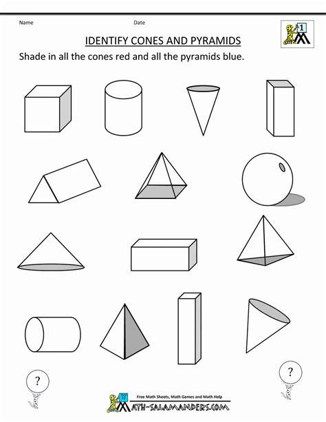 Cone Shape Tracing Worksheets Name Tracing Generator Free