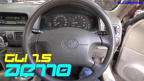 1997 Toyota Corolla Gli Ae110 Startup Youtube