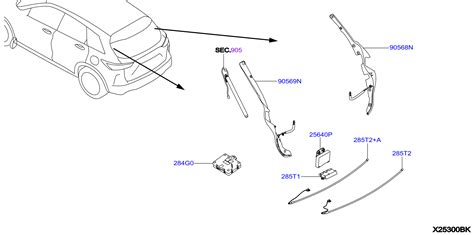 Infiniti Qx Comfort Liftgate Latch Bracket Nn A Genuine