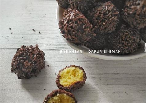 Resep Kue Rambutan Kukis Bola Coklat Oleh Endah Sari Dapur Si Emak