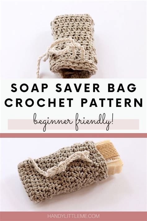 Soap Saver Bag Crochet Pattern Padrões De Tricô Tricobaba