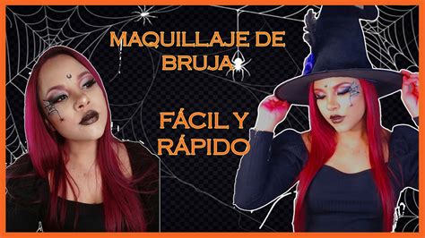 MAQUILLAJE DE BRUJA FÁCIL Y ECONÓMICO PARA HALLOWEEN YouTube