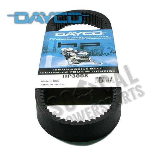 Dayco HP Series Snowmobile Drive Belt Arctic Cat Prowler 440 2 Up 1991