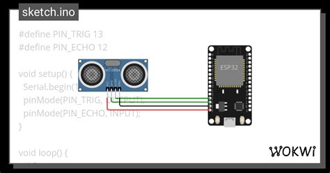 Water Level Sensor Wokwi Esp Stm Arduino Simulator