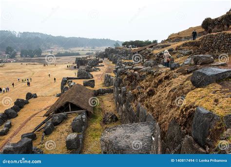 Ruins of Sacsayhuaman in Peru Stock Photo - Image of rock, andes: 140817494