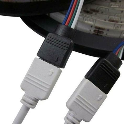 4 5 PINS LED STRIP SPLITTER CABLE 2 3 4 WAY MALE ADAPTER 3528 5050 5630