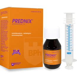 Prednix Suspensión INFOMERC Vademécum Farmacéutico Bolivia