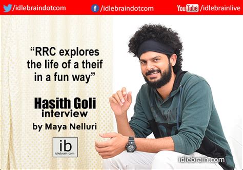 Interview With Hasith Golo Telugu Cinema Director