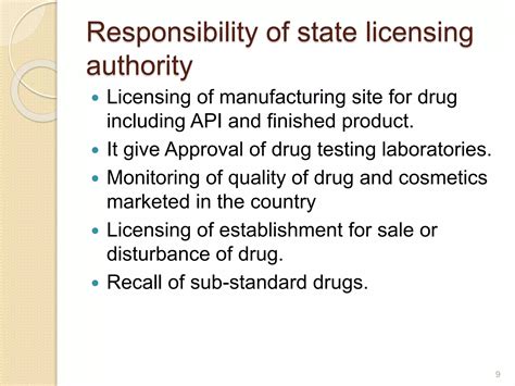 Pharmaceutical Licecnsing authorites of india | PPTX