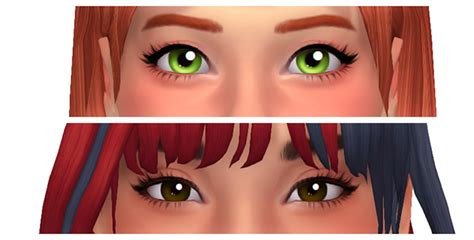 The Sims 4 Maxis Match Eyes Cc Womanptu