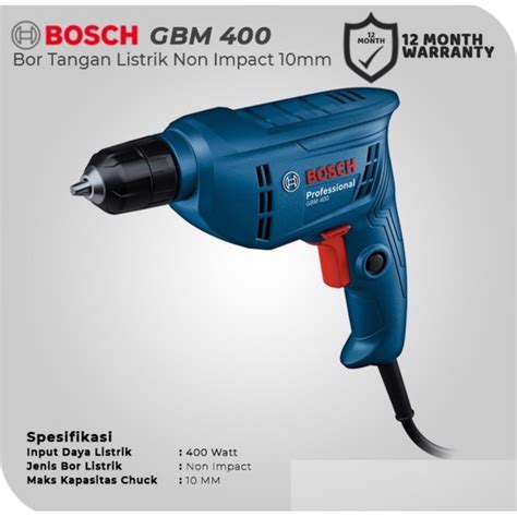 Jual Bosch Gbm Mesin Bor Mm Keyless Bor Listrik Bor Bosch Gbm