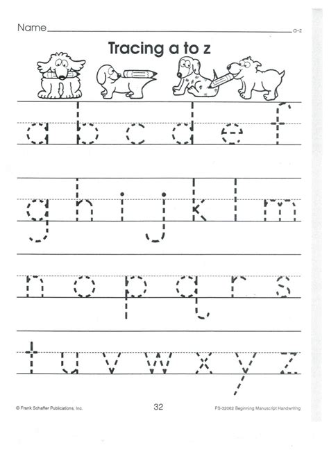 Tracing Upper And Lowercase Alphabet Letters