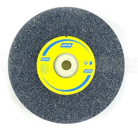 66253130430 Norton Type 1 Grey Aluminium Oxide Straight Grinding Wheel 200 X 25 X 3175mm 46