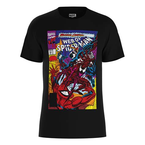 Character | Marvel Spider-Man Venom T-Shirt | Black | SportsDirect.com