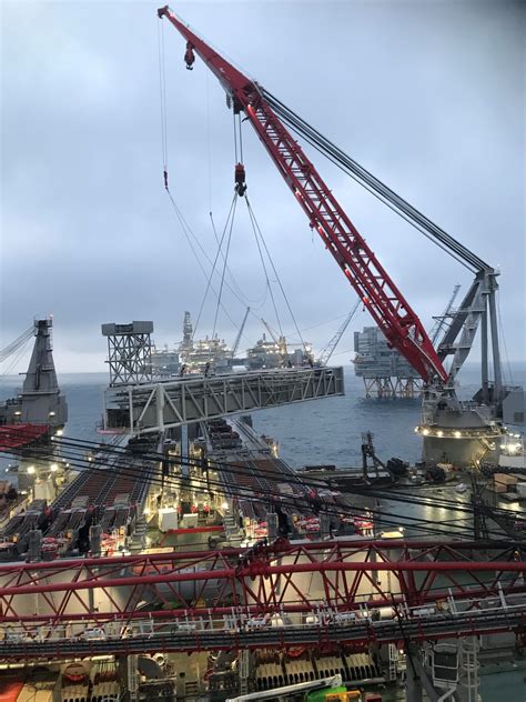 Pioneering Spirit Successfully Installs M Bridge Allseas