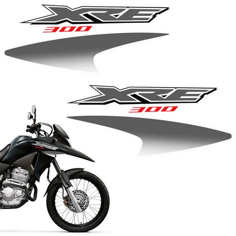 Adesivos Moto Honda Xre 300 2016 Faixa Lateral Verniz Sportinox