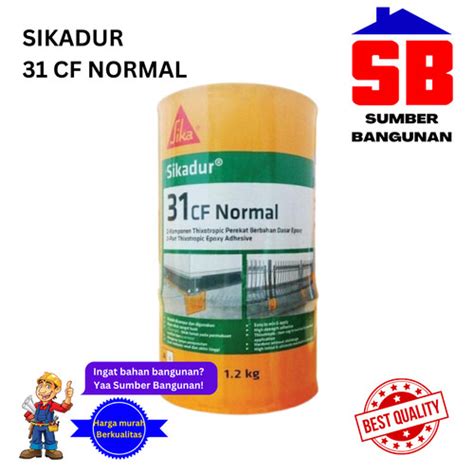 Jual Sikadur Cf Normal Kg Kg Epoxy Ab Sika Dur Lem Adhesive Beton