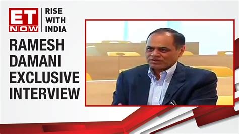 Ramesh Damani Member Bse Speaks To Et Now Market On The Cusp Of A