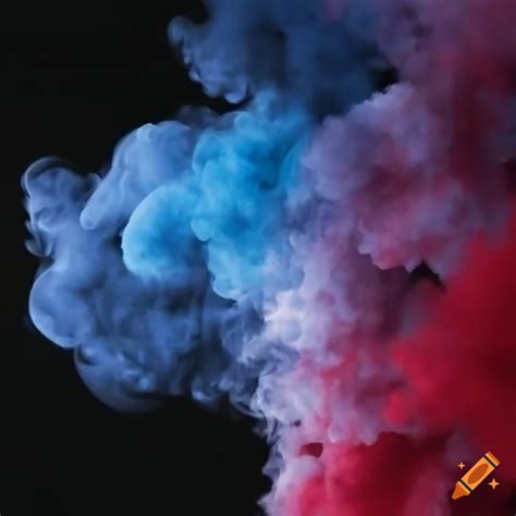 Colorful Smoke Cloud On Craiyon