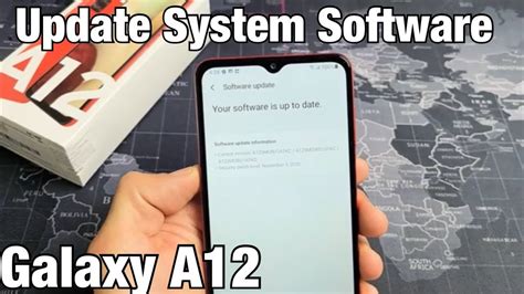 Galaxy A12 How To Update System Software To Latest Android Version