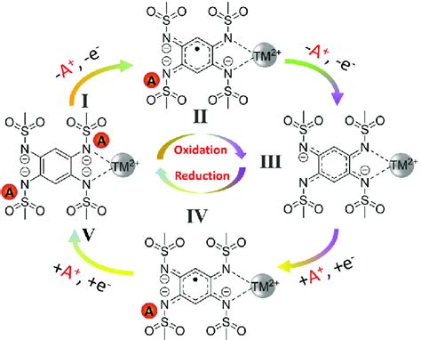 Scheme 2 Redox Reaction Pathway Of A 2 Tm Pttsa Download Scientific