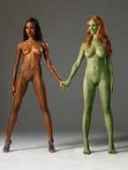 Post Adamantp Fakes Gaila Rachel Nichols Star Trek Zoe Saldana