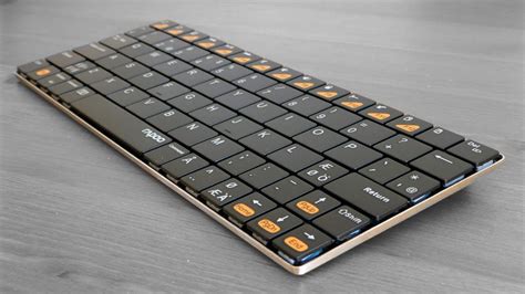 Rapoo E Ultra Slim Bluetooth Keyboard Unboxing And First Look Youtube