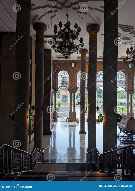 The View at the Islamic Center Mosque, Samarinda, East Kalimantan, Indonesia Editorial ...