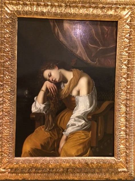 Mar A Magdalena Como Melancol A Artemisia Gentileschi Museo