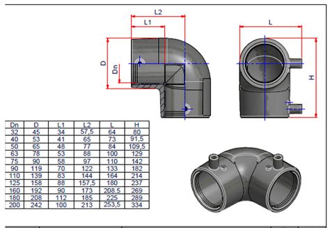 Codo 90 75Mm Pn16 Pe100 Ef MTK Tecnologías Aplicadas