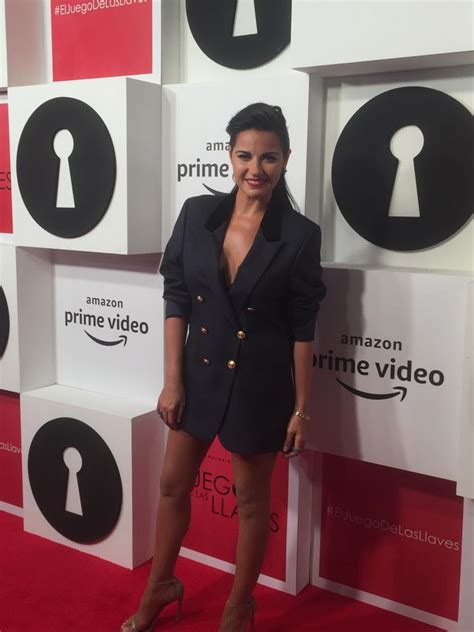 Maite Perroni Na Premiere De El Juego De Las Llaves Na Cidade Do