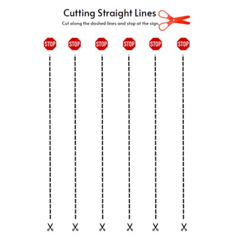 Practice Cutting And Tracing • Teacha