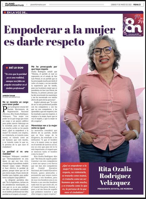 Plano Informativo on Twitter Qué es empoderar a la mujer Es