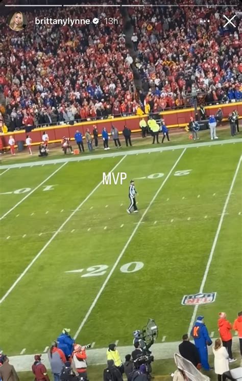 Salty Brittany Mahomes Targets Ref In Instagram After Bills-Chiefs