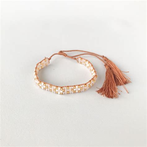 Jual Gelang Beads Handmade Gelang Manik 3 Row Tali Singel Shopee