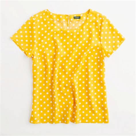 Yellow Polka Dot Clothes Closet Fashion My Style