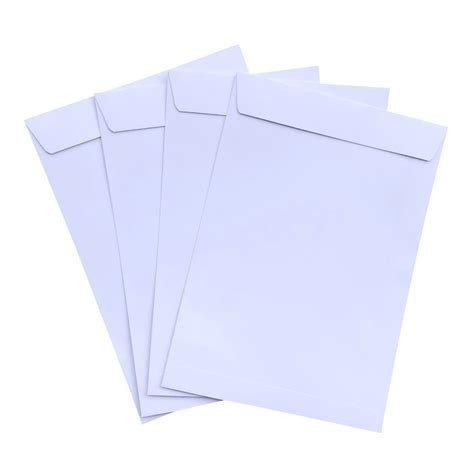 500pcs C5 White Pocket Plainface Envelopes 162mm X 229mm Stanley