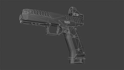 ArtStation - Laugo Alien Pistol | Game Assets