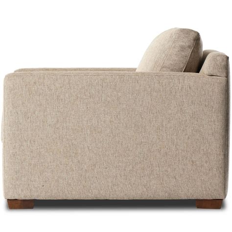 Hampton Slipcover Chair And A Half Delta Sand High Fashion Home