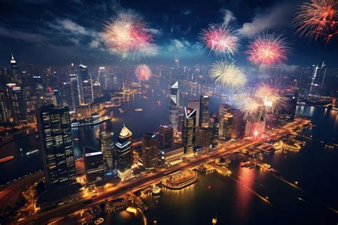 City architecture cityscape fireworks. | Free Photo - rawpixel