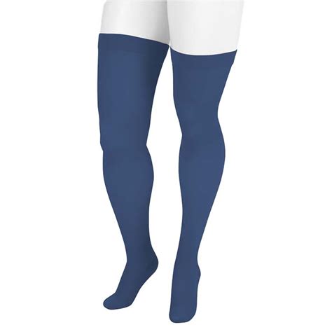 Juzo Dynamic Thigh Highs W Silicone Border Trend Colors