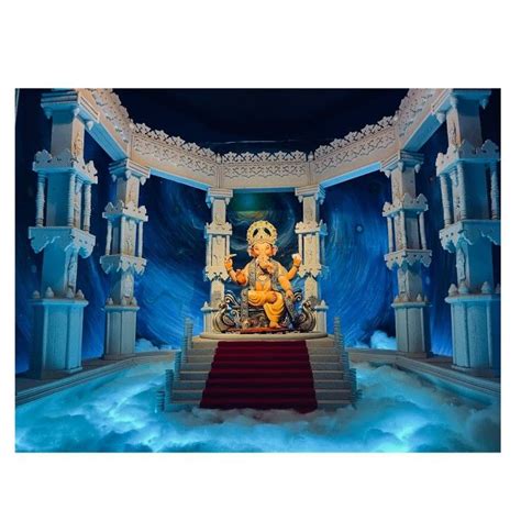 Ganpati Decoration Design Ideas