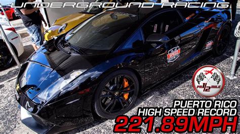 Richard Fowler Wins PR Half Mile In Underground Racing Gallardo YouTube