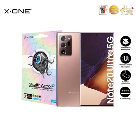 X One Stealth Armor 3 For Samsung Note 20 Note 20 Ultra Screen