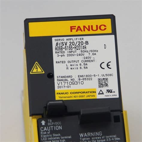 3 Y Axis A06b 6166 H201 A Fanuc PLC Servo Amplifier At Rs 25358 In