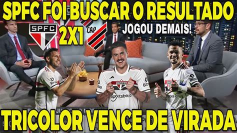 Vit Ria Gigante Imprensa Rasga Elogios Ao Spfc Ap S Vit Ria Youtube