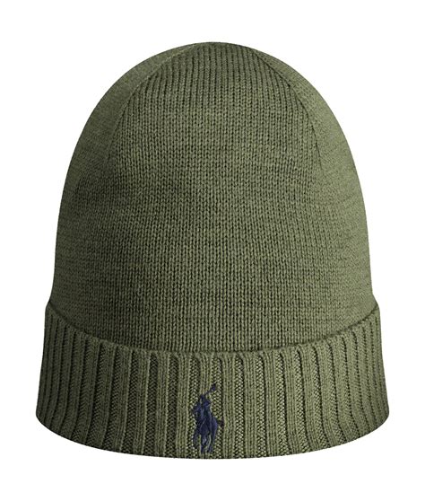 Polo Ralph Lauren Wollmütze Grün Zwicker